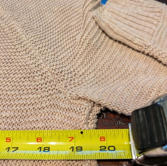 Eileen Fisher Knit Sweater S Oatmeal Color - Picture 6 of 10